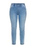 Ulla Popken Jeggings in blue denim