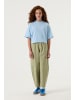 Garcia Kurzarm-T-Shirt Cropped Oversize in powder blue