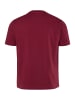 Men Plus Kurzarm T-Shirt in kupferbraun