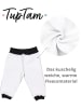 TupTam Baby Jungen Hosen Fleece Angeraut Winter 2er Pack in grau/schwarz