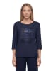 Betty Barclay Casual-Shirt mit Tunnelzug in dunkelblau