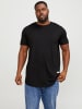 JACK & JONES PLUS T-shirt in Black