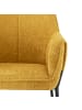 B&D Home Esszimmerstuhl JENNY in Gelb - (B)64 x (H)84 x (T)64 cm
