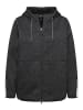 Ulla Popken Sweatjacke in schwarz