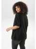 Aniston PLUS Kurzarmshirt in schwarz