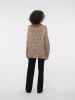 Vero Moda Strickpullover in Silver Mink