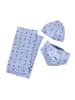 Polo Sylt Accessoire-Set mit Spucktuch, Mütze und Halstuch in Blau