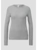 QS T-Shirt in 9400_grau meliert