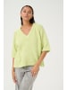 Kaffe Strickpullover KAemilie Baggy fit in Lettuce Green