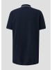 s.Oliver Polo-Shirt kurzarm in Blau