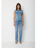 Paddock's 5-Pocket Jeans LARA in light blue used moustache