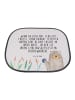 Mr. & Mrs. Panda Sonnenschutz Auto Otter Stein mit Spruch in Grau Pastell
