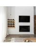 relaxdays Weinregal in Natur - (B)45 x (H)42,5 x (T)23,5 cm
