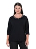 Ulla Popken Shirt in schwarz