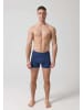 SNOCKS Boxershorts ohne Logo aus Bio-Baumwolle 6 Stück in Purblau