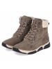 rieker Schnürstiefel in taupe