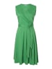 More & More raffiniertes Midikleid, Wickeloptik in green