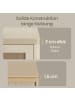 VASAGLE Nachttisch Ellan in Beige - (B)48 x (H)60 x (T)38 cm