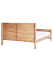 Beliani Doppelbett CHAMPAGNAT in Braun - (W) 166 x (H) 100 x (L) 212 cm