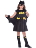 amscan Mädchen Kinderkostüm Batgirl Kleid Umhang Maske Karneval Gr.104