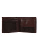 Greenburry Newport Geldbörse RFID Schutz Leder 11 cm in coffee