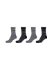 camano Socken 4er Pack ca-soft in Schwarz