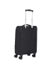 D&N Travel Line 9204 4 Rollen Kabinentrolley 55 cm in schwarz