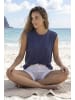 Beach Time Shirttop in indigo
