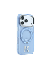 COFI 1453 Karl Lagerfeld IML Ring Stand kompatibel mit iPhone 18 Pro und in Blau