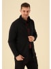 OS-Trachten Strickfleecejacke Nucku in schwarz