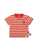Sigikid T-Shirt Ahoi Little Pirate in Rot gestreift