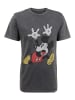 Re:Covered T-Shirt Disney Mickey Mouse Panic in dunkelgrau