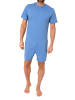 NORMANN Pflegeoverall kurzarm Reißverschluss Bein - 88542 in hellblau
