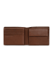 Bugatti Due Geldbörse RFID Schutz Leder 11.5 cm cognac