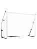 Prosport Fußballtor Faltbar in Schwarz 200x140cm