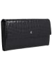 Esquire Nizza Geldbörse RFID Schutz Leder 18.5 cm schwarz