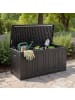 COSTWAY Gartenbox 300L in Braun