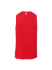 Kempa TankTop Athletics 29 Kids in rot/chilirot