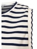 More & More sportives Tank-Top, geringelt in jersey stripe classic blue offwhite