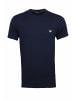 Armani Rundhals T-Shirt für Damen in hell-blau
