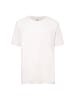 Mavi Jeans Kurzarm-T-Shirt mit Rundhalsausschnitt und Logo in Altrosa