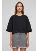 Urban Classics Cropped T-Shirts in black