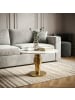 FineBuy Couchtisch in Weiß / Marmor / 60x60x39