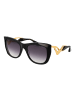 Dita Frauen Sonnenbrille Katzenauge Schwarz