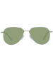 Serengeti Unisex Sonnenbrille Rund Gold