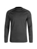 Under Armour Longsleeve ColdGear Armour Twist Mock in schwarz / grau