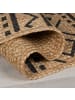 KADIMA DESIGN Nachhaltiger Jute-Teppich mit geometrischem Muster