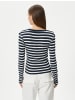 KOTON T-shirt in Marineblau Gestreift