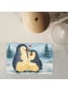 Mr. & Mrs. Panda Puzzle Pinguin umarmen Design ohne Spruch in Weiß
