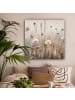 MuchoWow Leinwand bilder Blumenfeld (BxH)